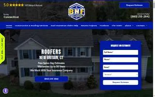 BNF Construction LLC of New Britain website