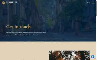 Plan First Wealth LLC website