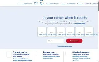 Farmers Insurance - Christian Meola website