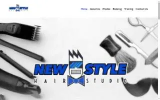 New Style Hair Studio website