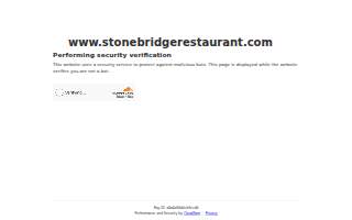Stonebridge Restaurant
