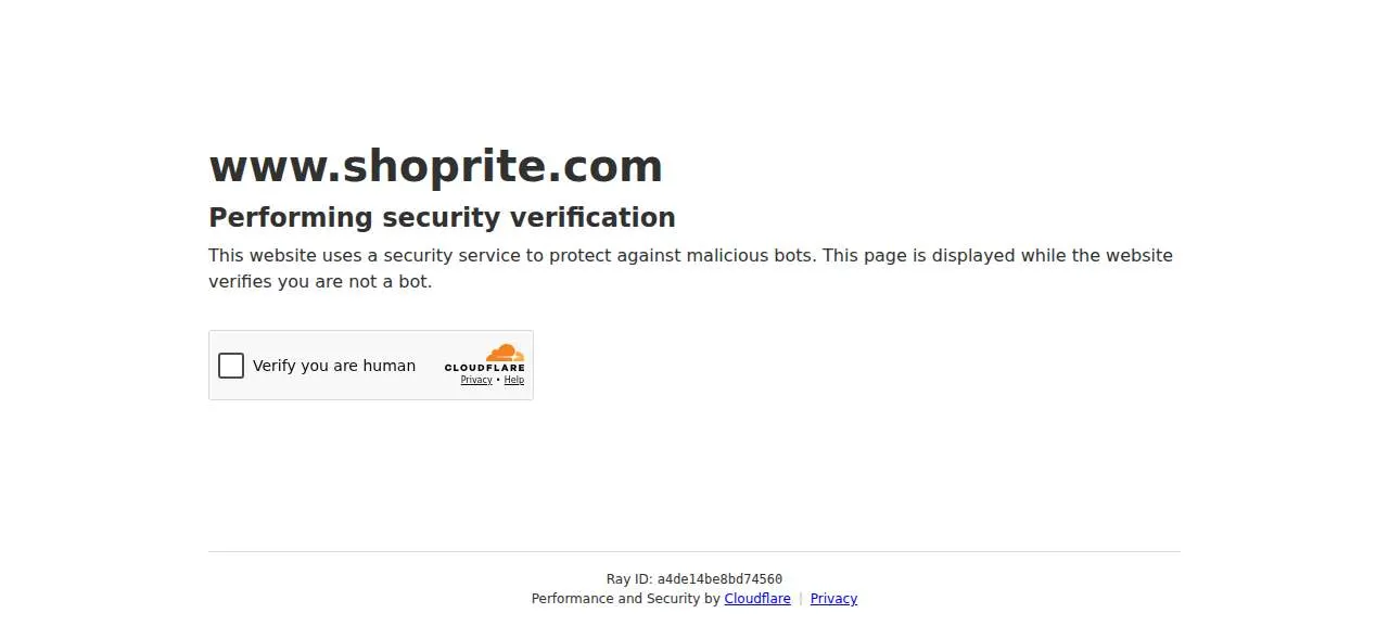 ShopRite Pharmacy of Shelton website