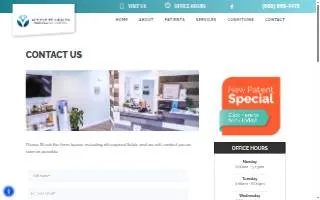 Access To Health Chiropractic Center website