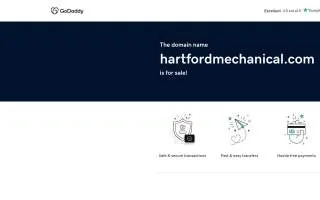 Hartford Mechanical website