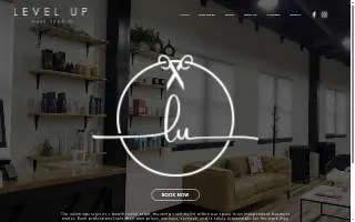 Level Up Hair Studio website