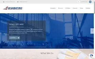 DiSabatino Landscaping of Middletown website