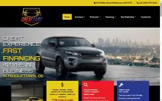 Great Cars By Maranatha Motors website
