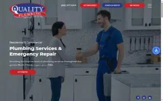 Quality Plumbing of Gainesville Inc. website