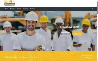 Awesome Construction website