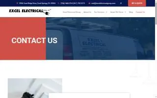 Excel Electrical Group Inc of Coral Springs website