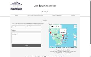 John Beach Construction Inc website