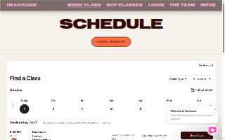 Heartcore Redwood City website
