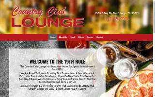 Country Club Lounge website