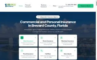 1 Source Insurance Agency Inc. website