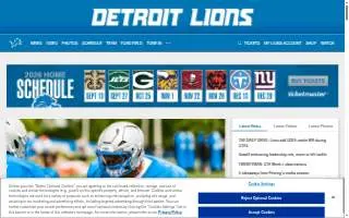 Lions Den Chico website
