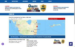 Quality Automotive and Engineering of Delray Beach website