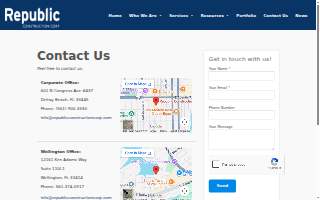 Republic Construction website