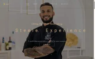 Steeles Catering website