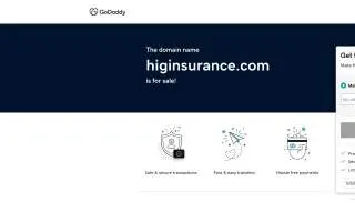 HIG Insurance - Port Orange website