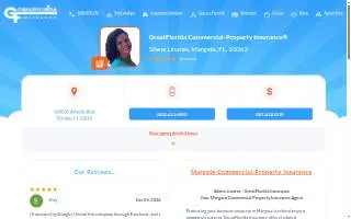 GreatFlorida Insurance: Silene Linares website