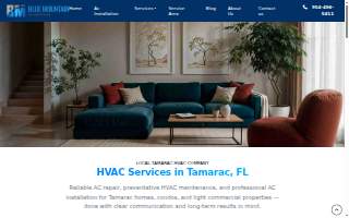 Blue Mountain Aire Conditioning website