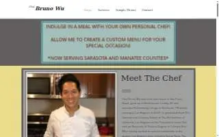 Chef Bruno Wu website