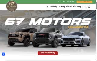 67 Motors - Valdosta website