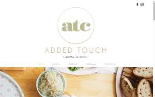 Added Touch Catering website