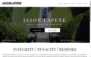 Jason Lapene Real Estate website