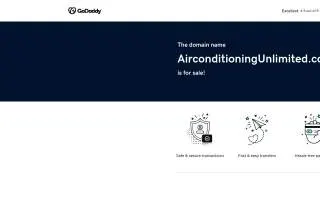 Air Conditioning Unlimited website