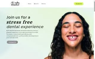 Hi'iaka Dental Studio website