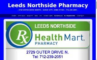 Leeds Northside Pharmacy website