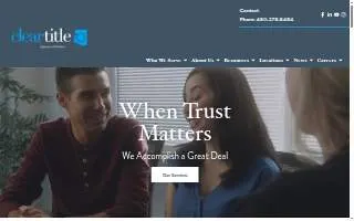 Clear Title Agency of Arizona website