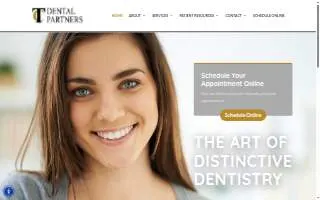 TC Dental Partners website