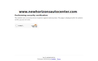 New Horizons Auto Center