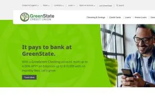 GreenState Insurance website