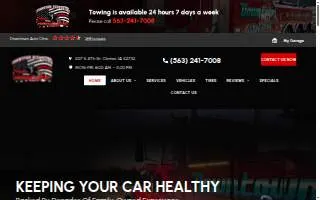 Downtown Auto Clinic website