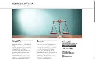 Inghram Law, PLLC website