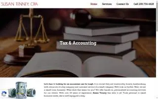 Susan I Tenney CPA website