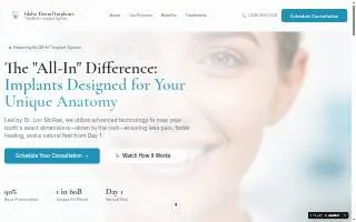 Eagle Oral Surgery & Dental Implant Center PLLC website