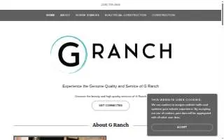 G Ranch Electric LLC website
