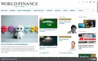 World Finance of Marshall website
