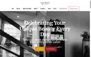 Tami's Salon & Spa website