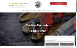 Centennial Plumbing LLC website