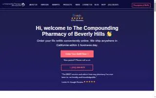 The Compounder Pharmacy website