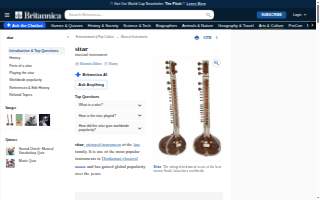 Sitar Construction