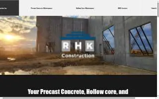 RHK Construction Inc. website