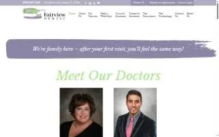 Fairview Dental of Aurora website