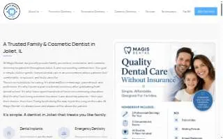 Magis Dental website