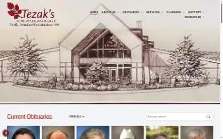 Tezak's Pro Lawn Care website
